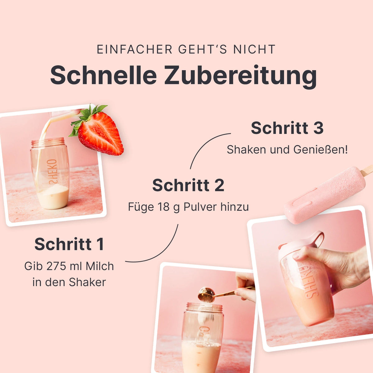 Balance Shake Milky Strawberry - 053967