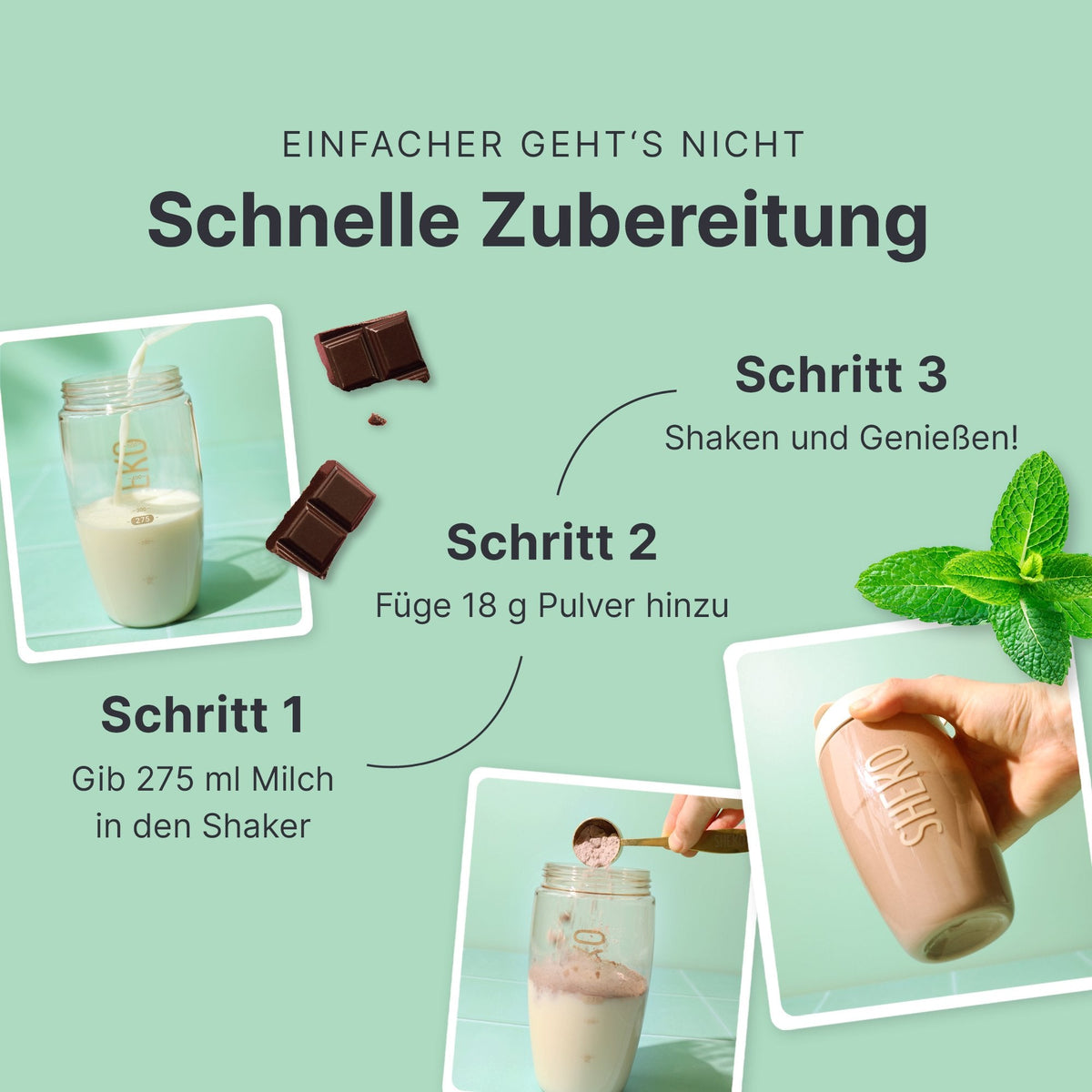 Balance Shake Schoko-Minze - 053787