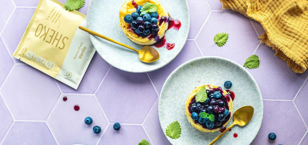 Blueberry Cheesecake Muffins - SHEKO Schweiz