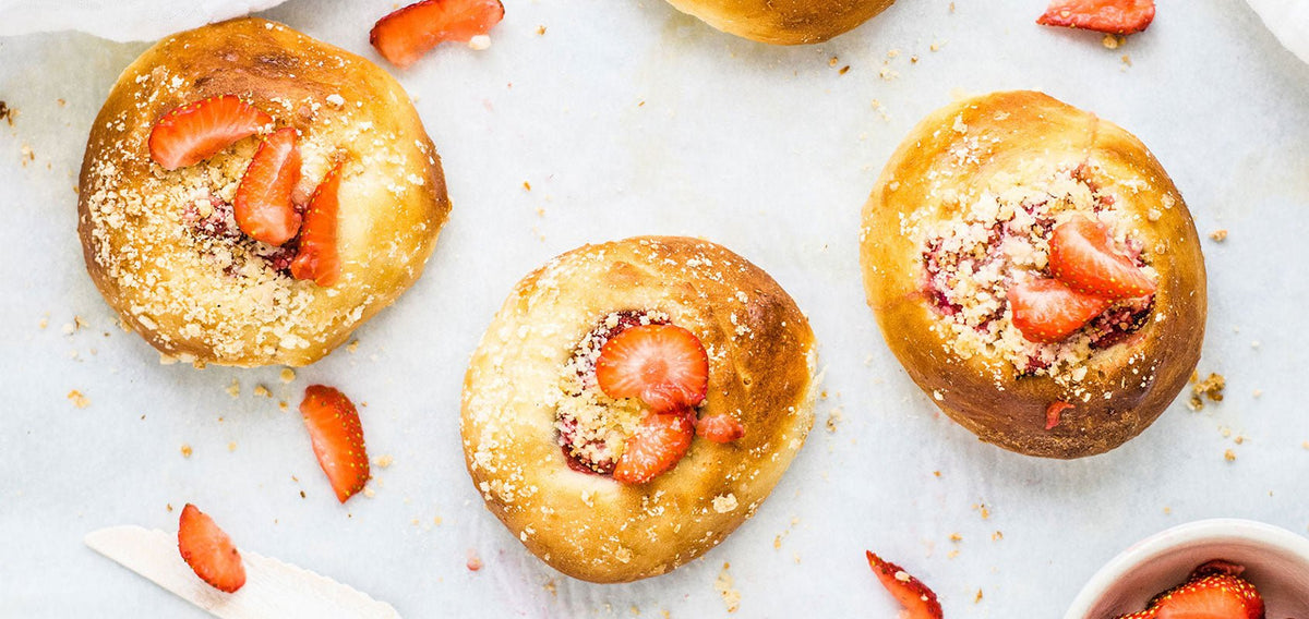 Erdbeer-Protein-Muffins - SHEKO Schweiz