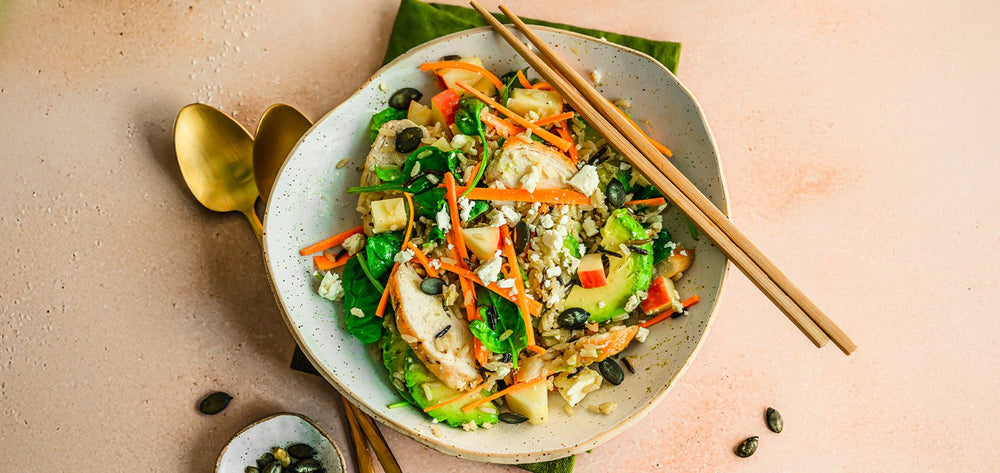 Herbst Bowl mit Hähnchen - SHEKO Schweiz
