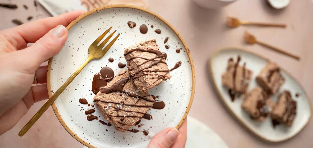 High Protein Schokoladen-Fudge - SHEKO Schweiz