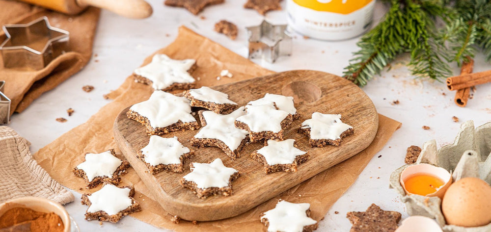 Low Carb Zimtsterne ohne Zucker - SHEKO Schweiz