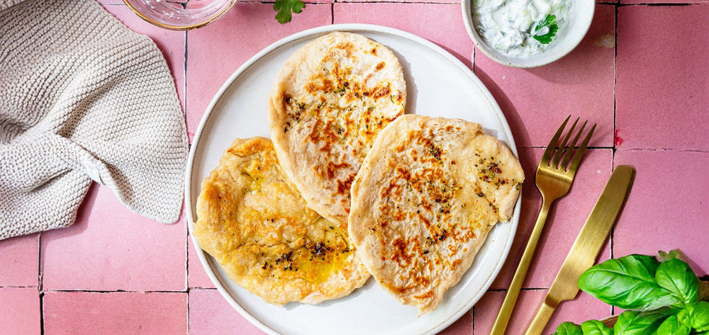 Pfannenbrot ohne Hefe - SHEKO Schweiz