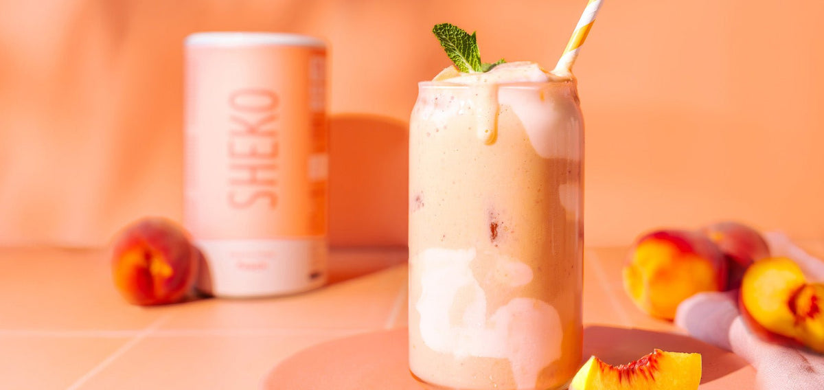 Pfirsich Protein Smoothie - SHEKO Schweiz