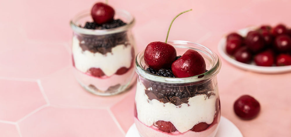 Protein Schwarzwälder Kirsch Dessert - SHEKO Schweiz