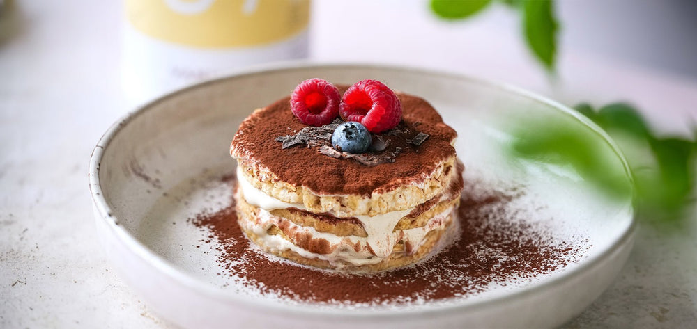 Protein Tiramisu mit Reiswaffeln - SHEKO Schweiz