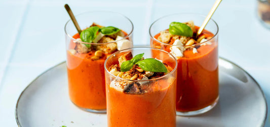 Proteinreiche El Gazpacho Suppe - SHEKO Schweiz