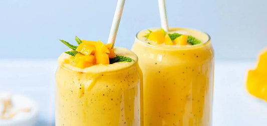 Proteinreicher Mango Maracuja Smoothie - SHEKO Schweiz