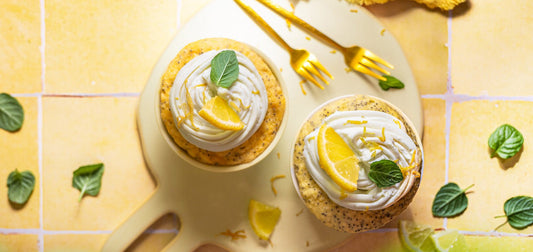 Zitronen-Mohn-Tassenkuchen - SHEKO Schweiz