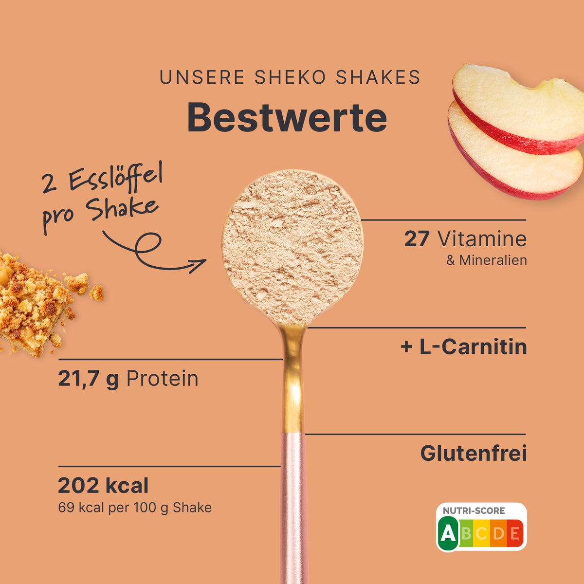 Balance Shake Apple Crumble - 053973