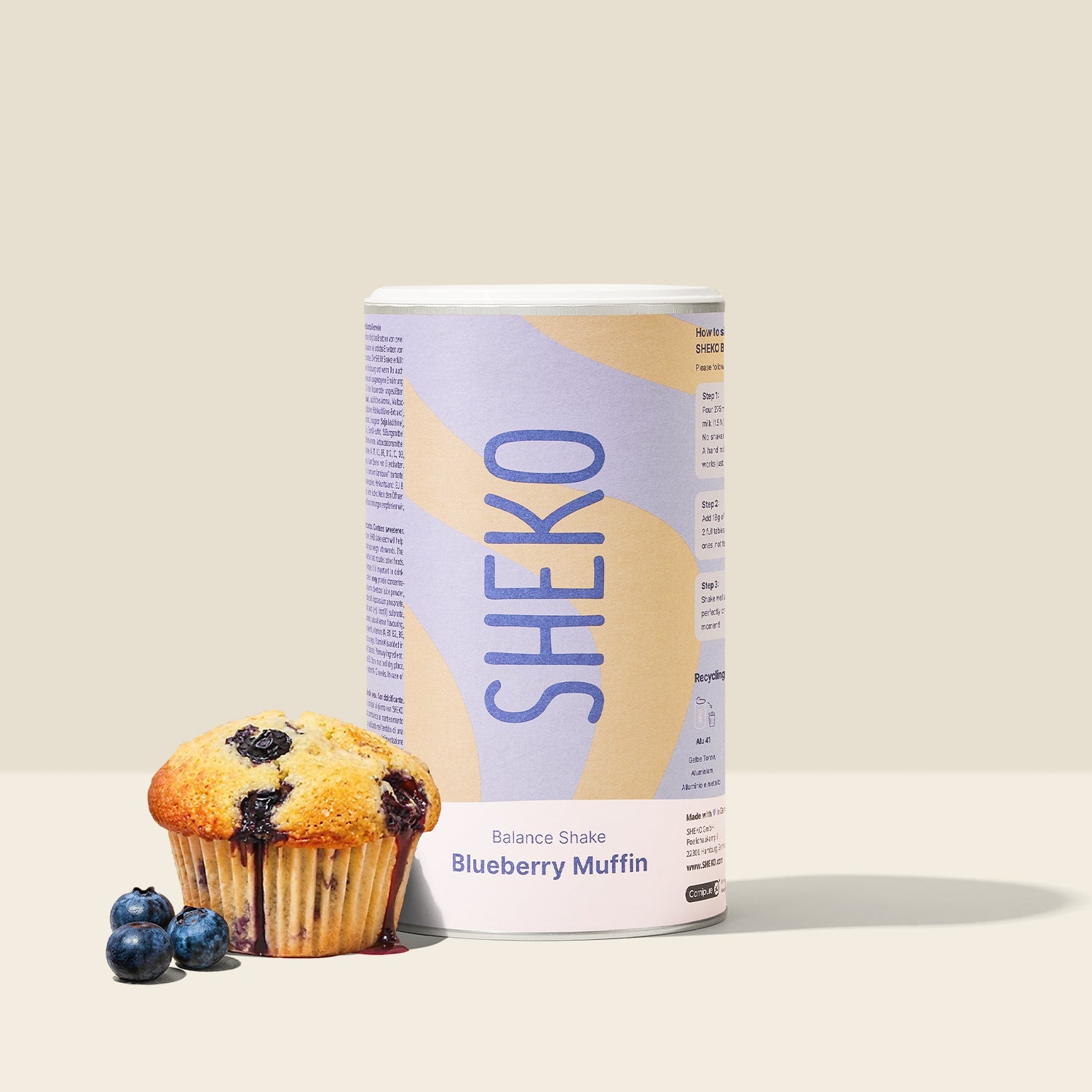 Balance Shake Blaubeer Muffin - 053908