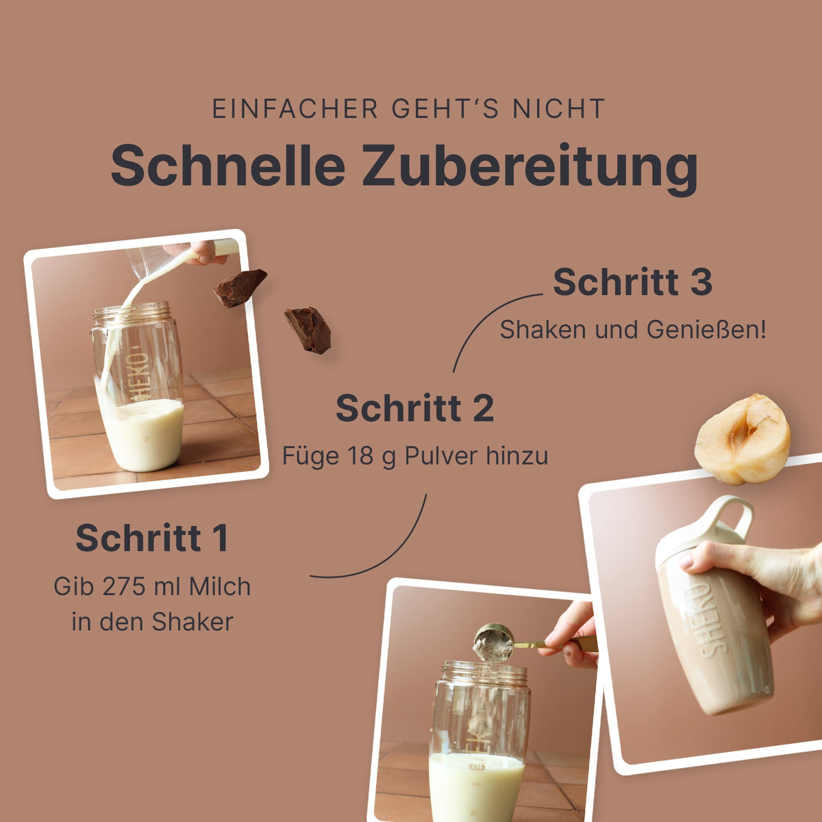 Balance Shake Haselnuss-Milchcreme - 053886