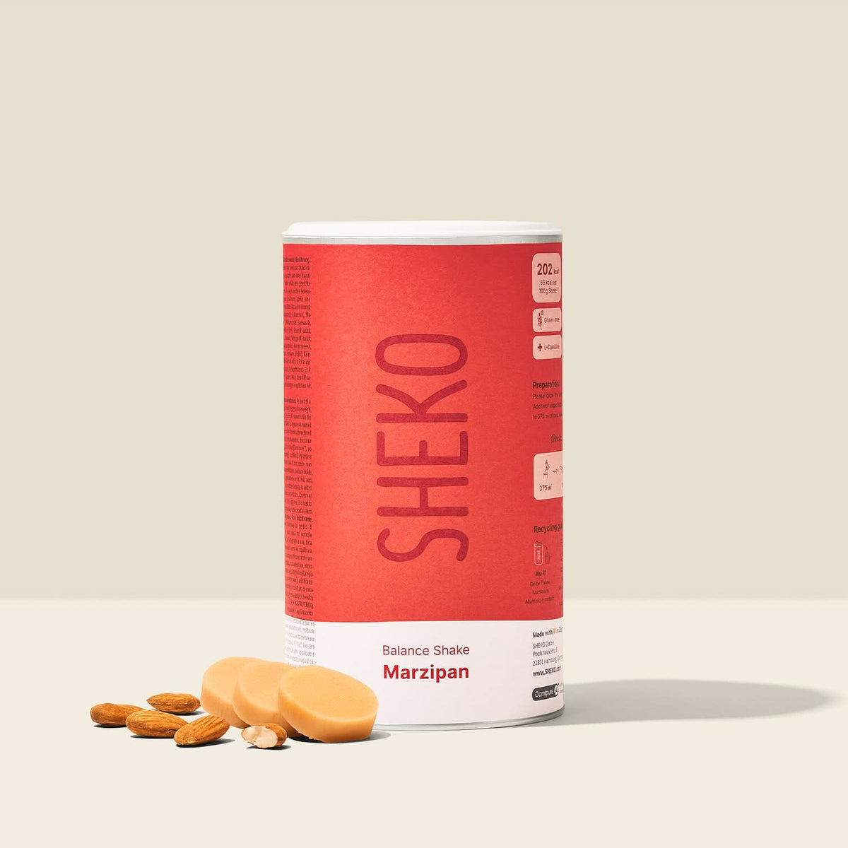 Diät Shake Marzipan für 39,90 CHF kaufen | SHEKO Shop – SHEKO Schweiz