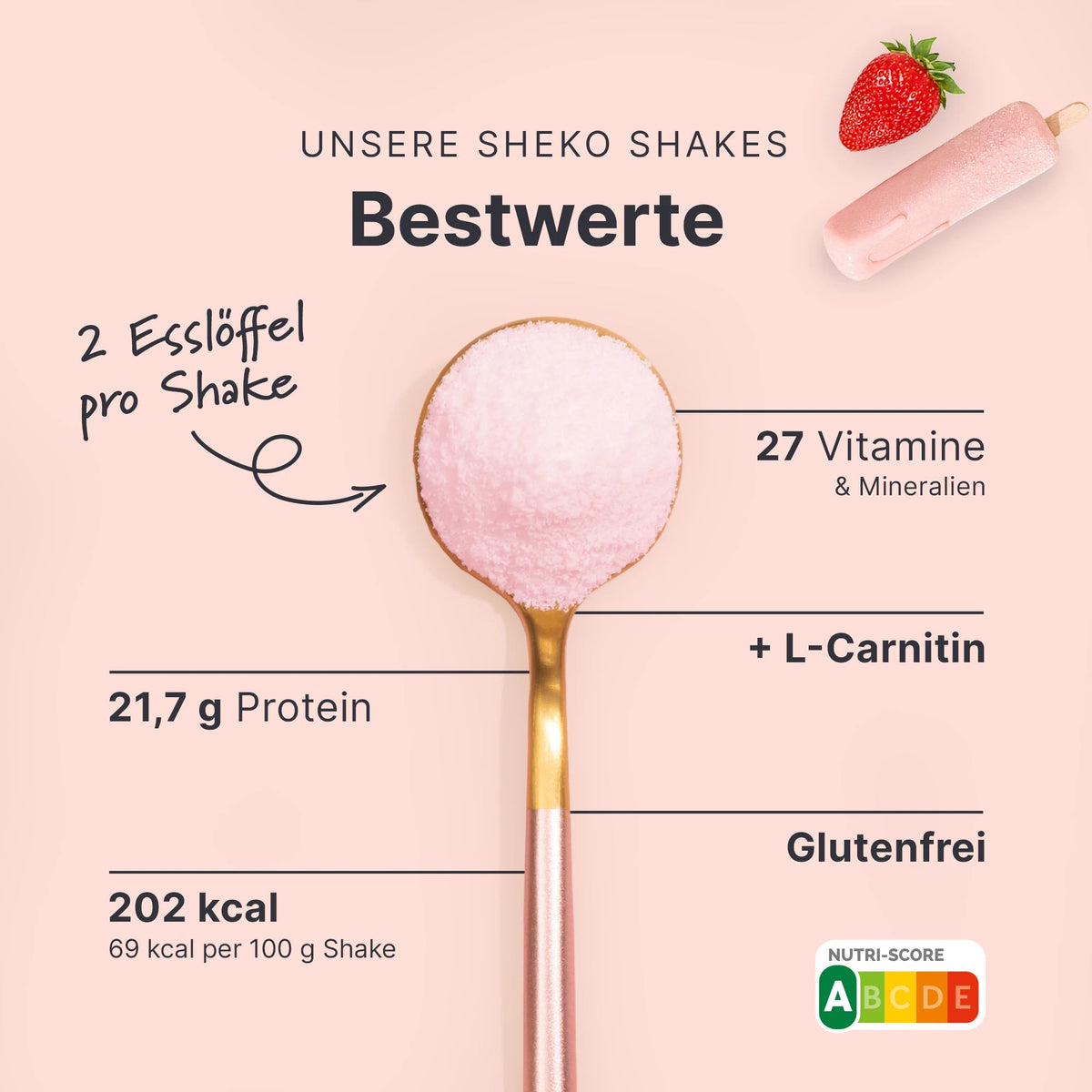Balance Shake Milky Strawberry - 053967