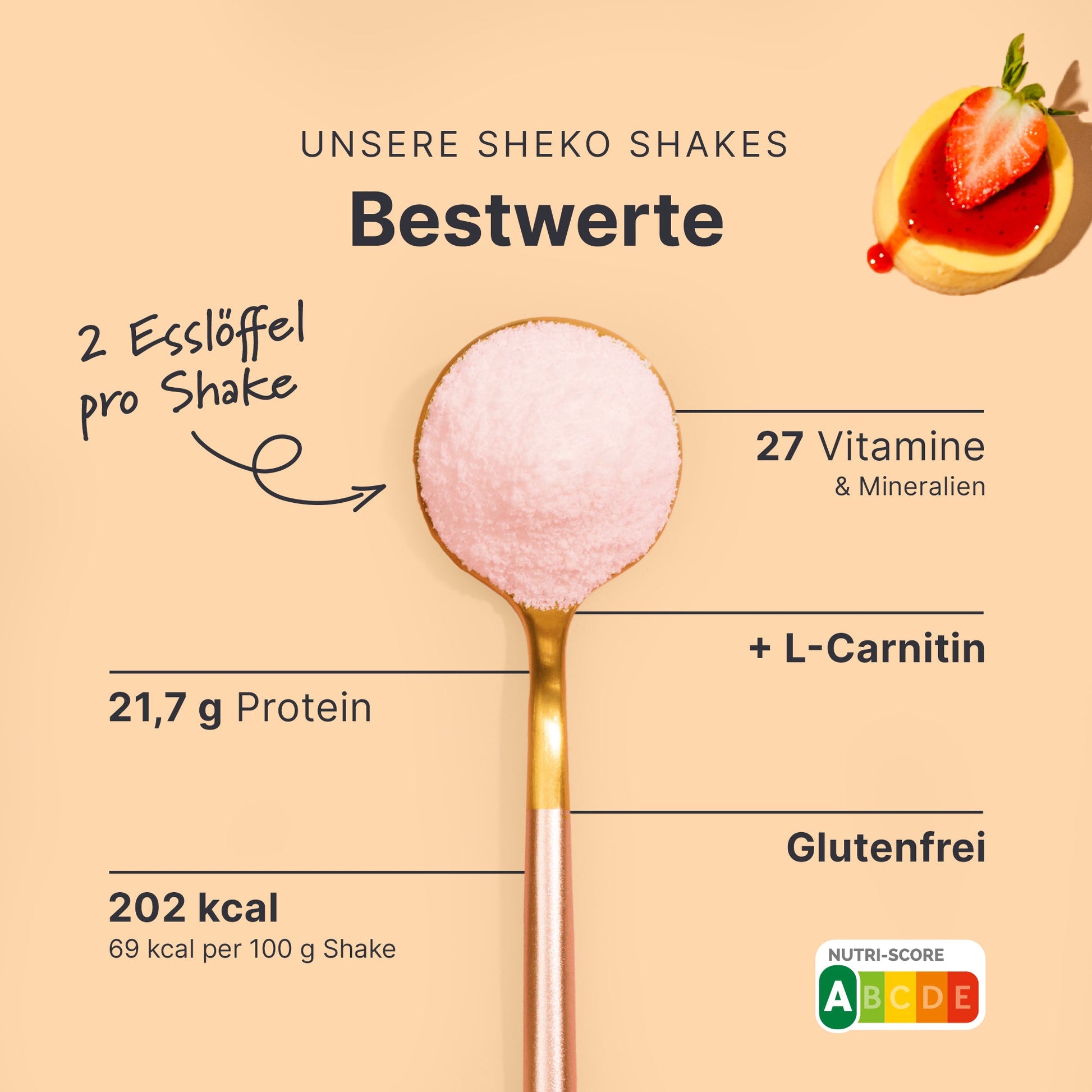 Balance Shake Strawberry Cheesecake - 053831