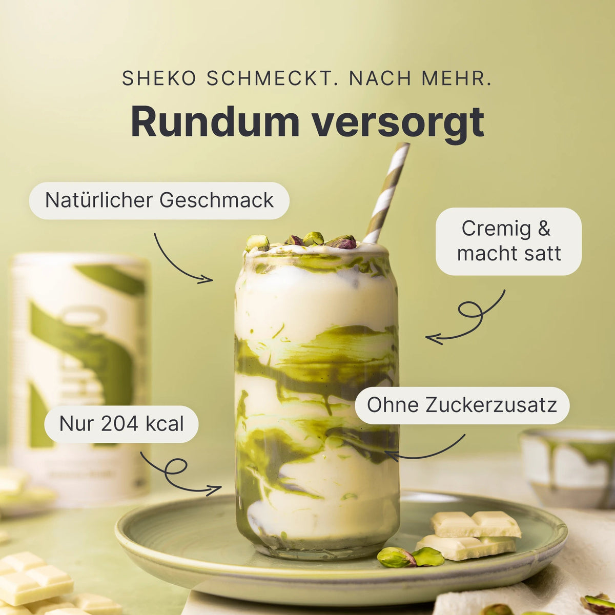 Balance Shake Weiße Schokolade Pistazie - 053970