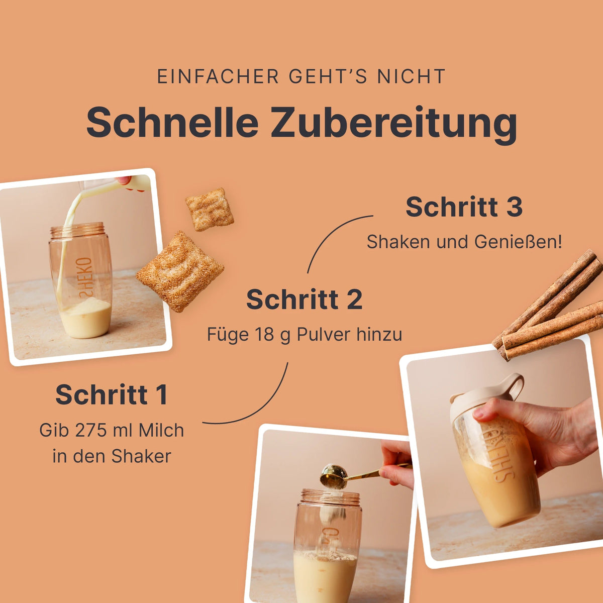 Balance Shake Zimt-Milch - 053972