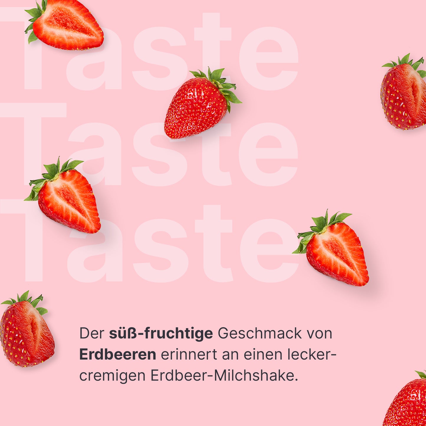 Shakemahlzeit Erdbeere