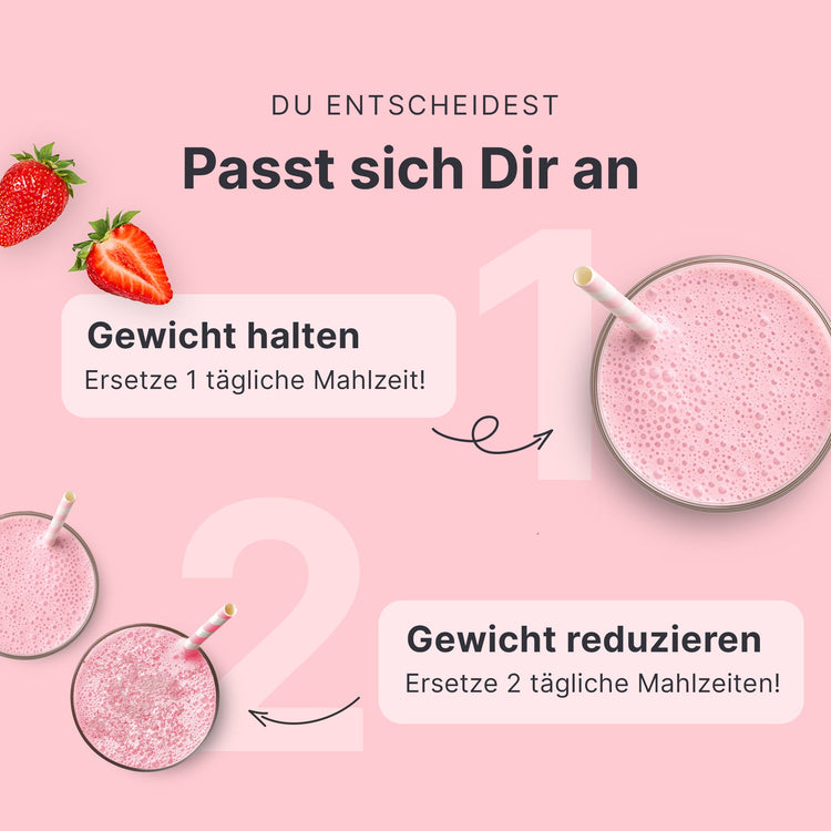 Erdbeer-Shake Pröbchen