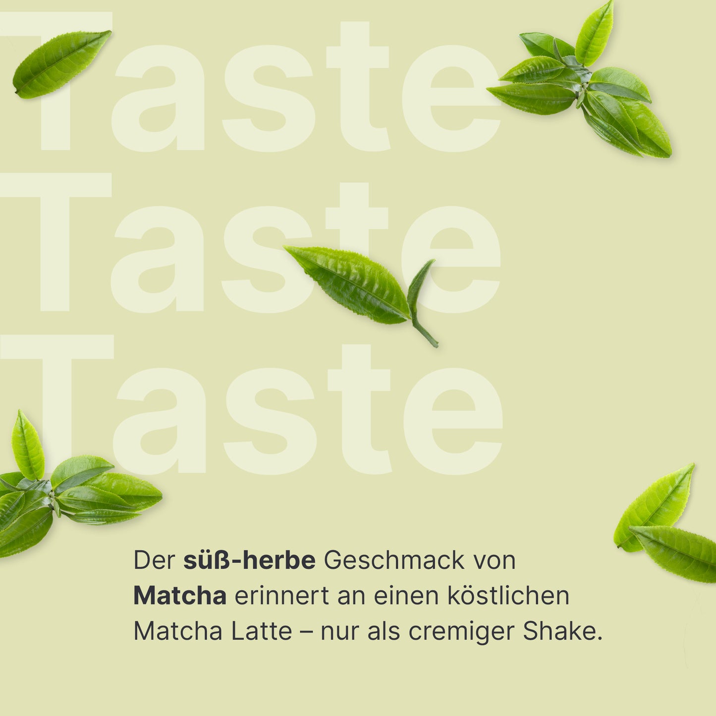 Shakemahlzeit Matcha