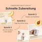 Shakemahlzeit Pfirsich