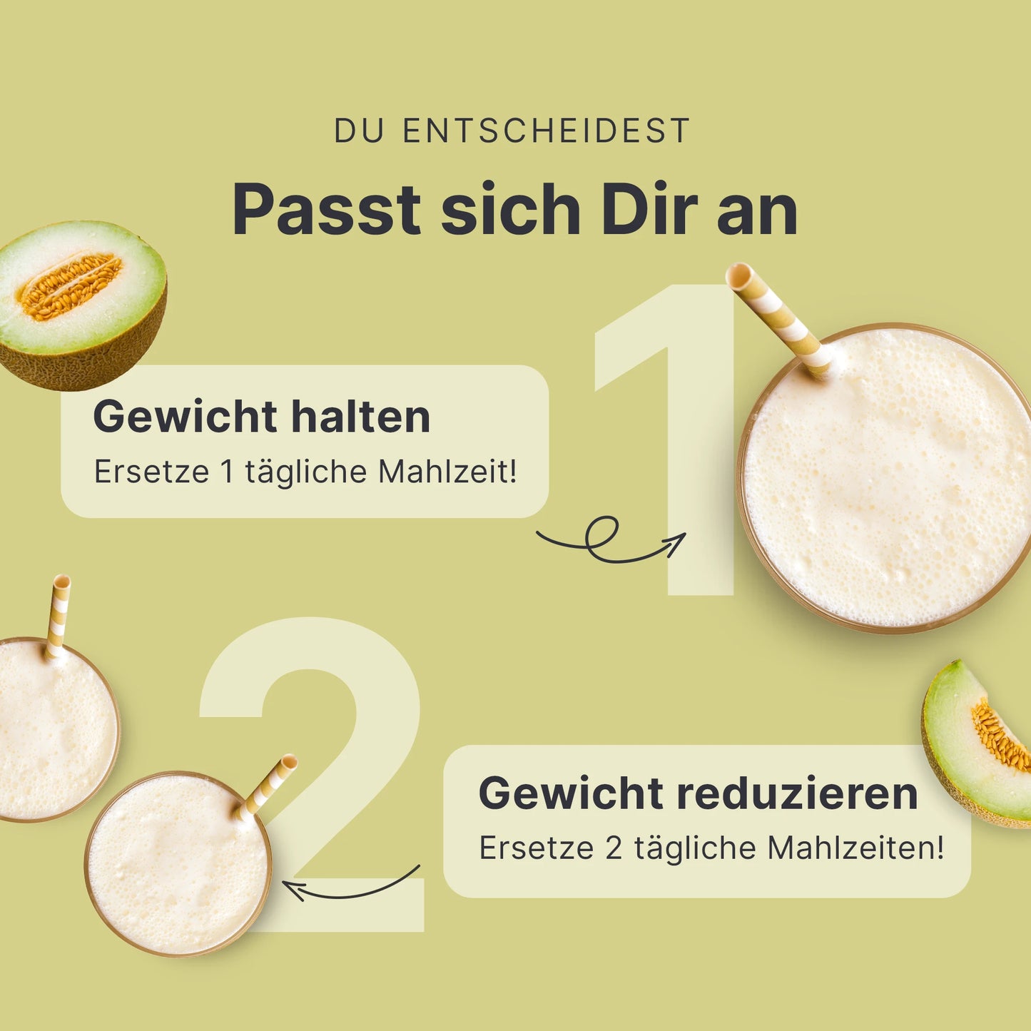 SHEKO Balance Shake Honigmelone