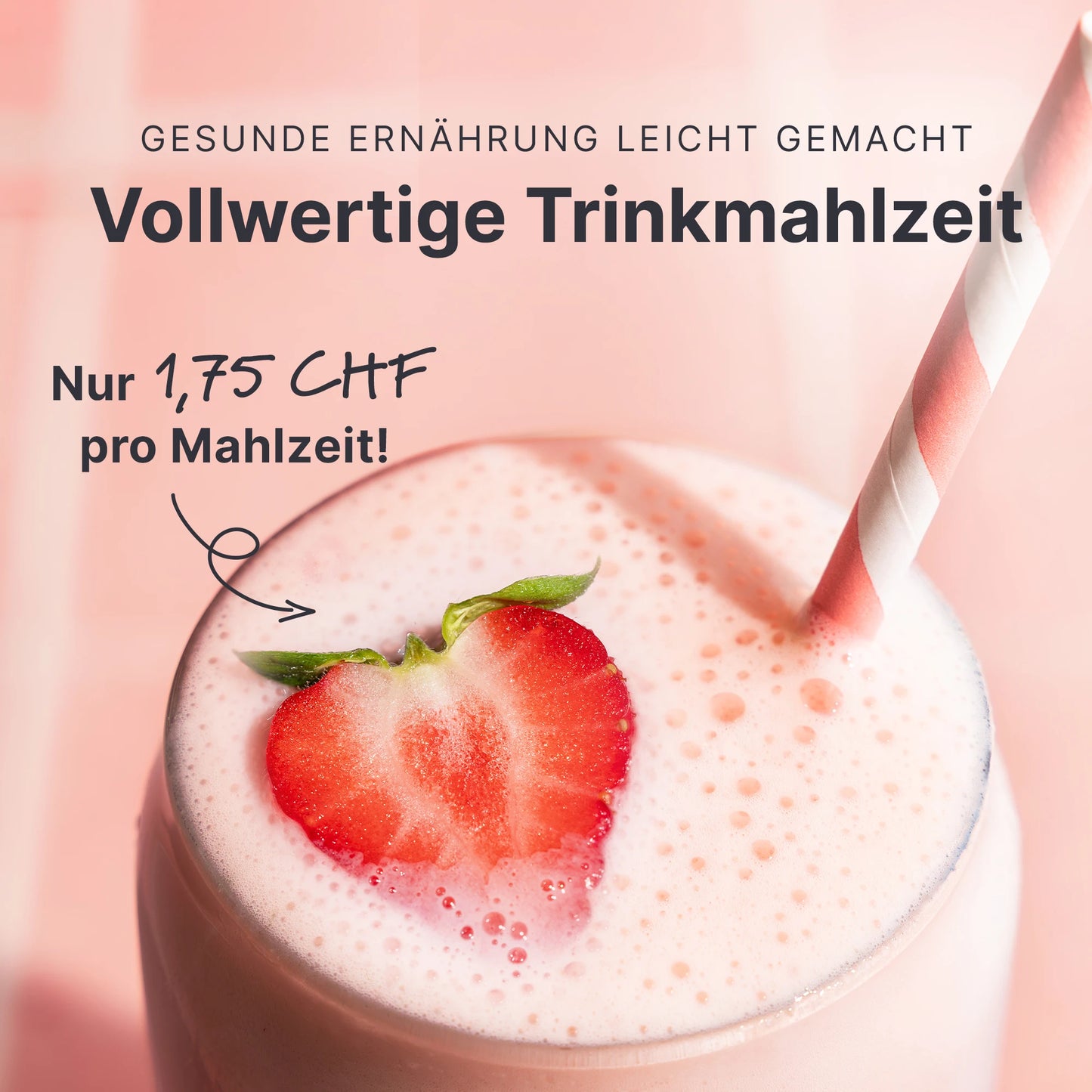Balance Shake Milky Strawberry