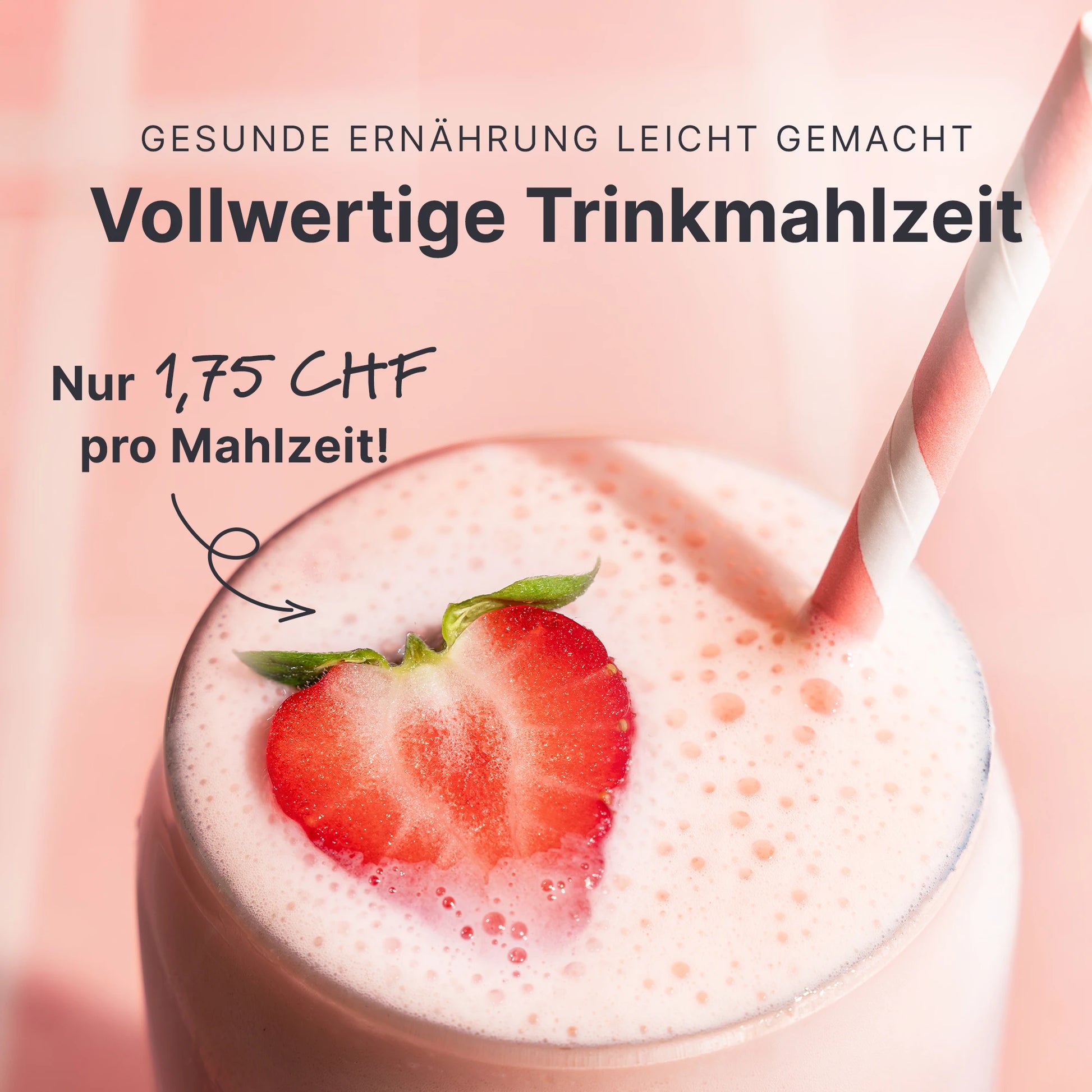 Balance Shake Milky Strawberry