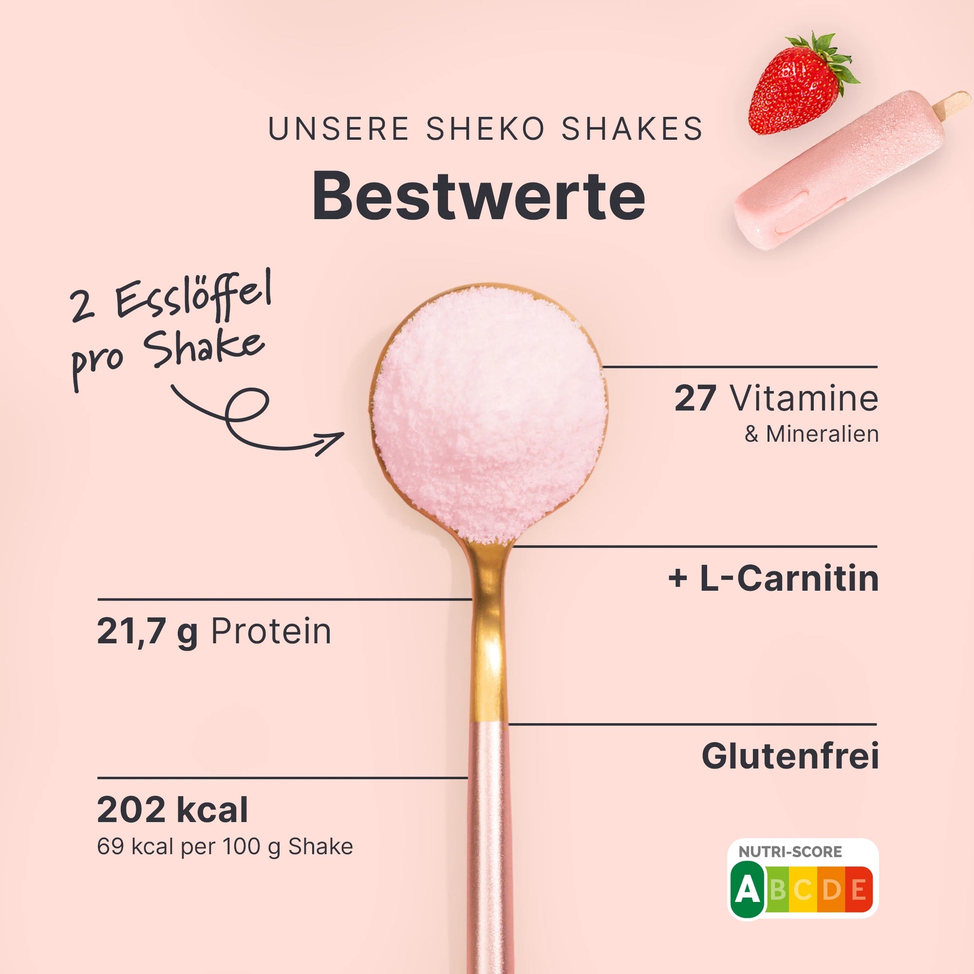Balance Shake Milky Strawberry