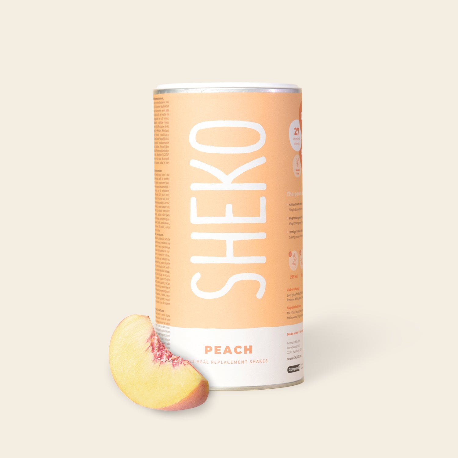 SHEKO Shake Pfirsich