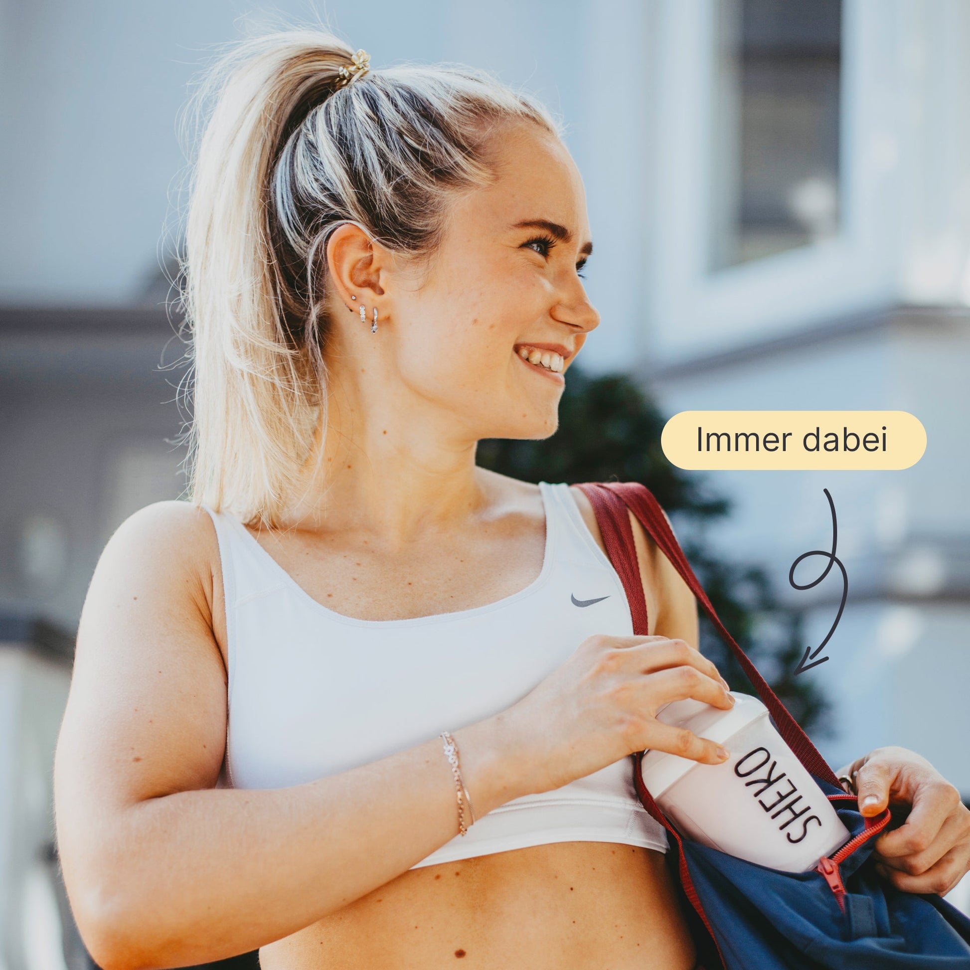 Shaky Shaker immer dabei
